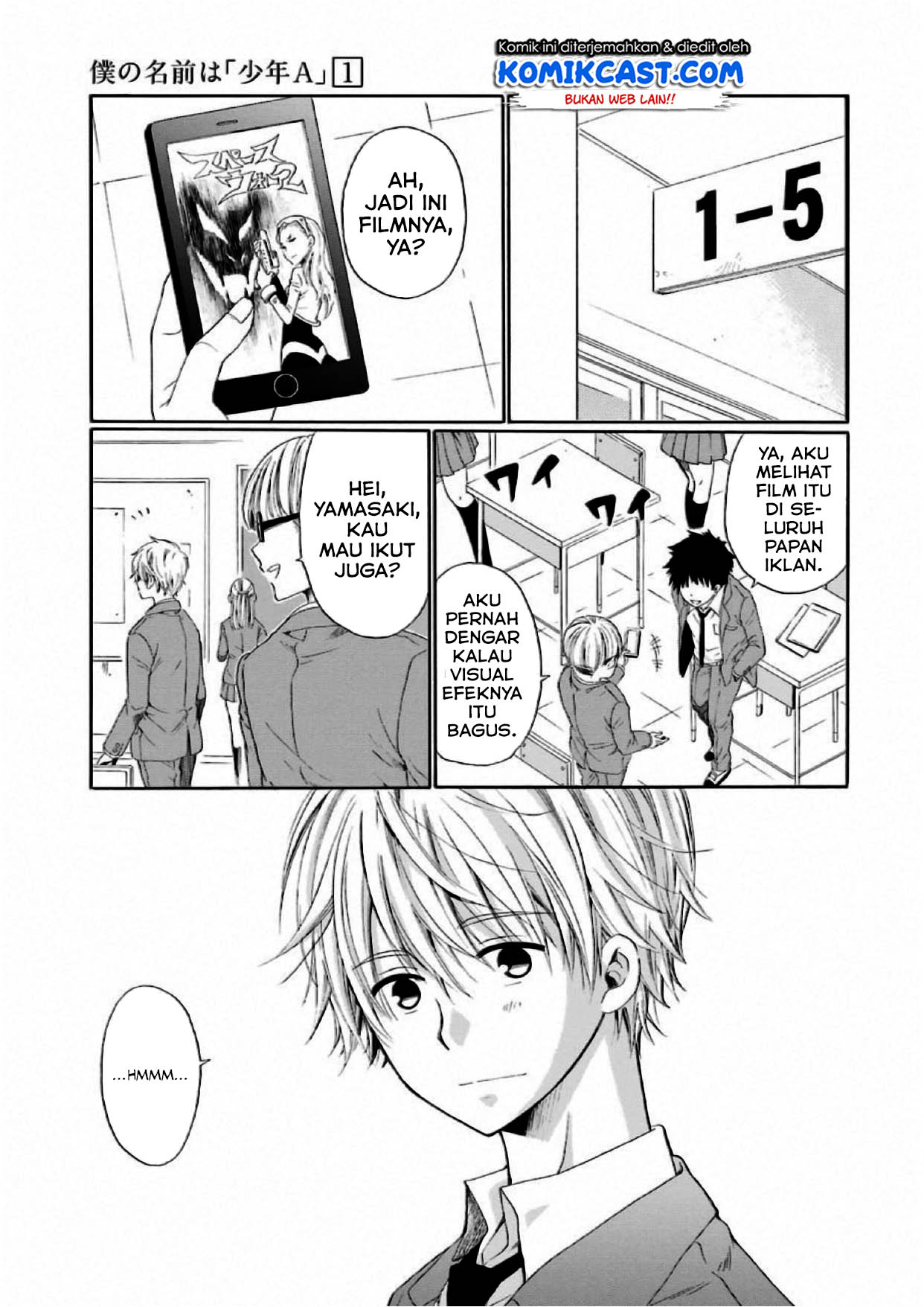 Baca  Boku no Namae wa “Shounen A” Chapter 04 Gambar 2