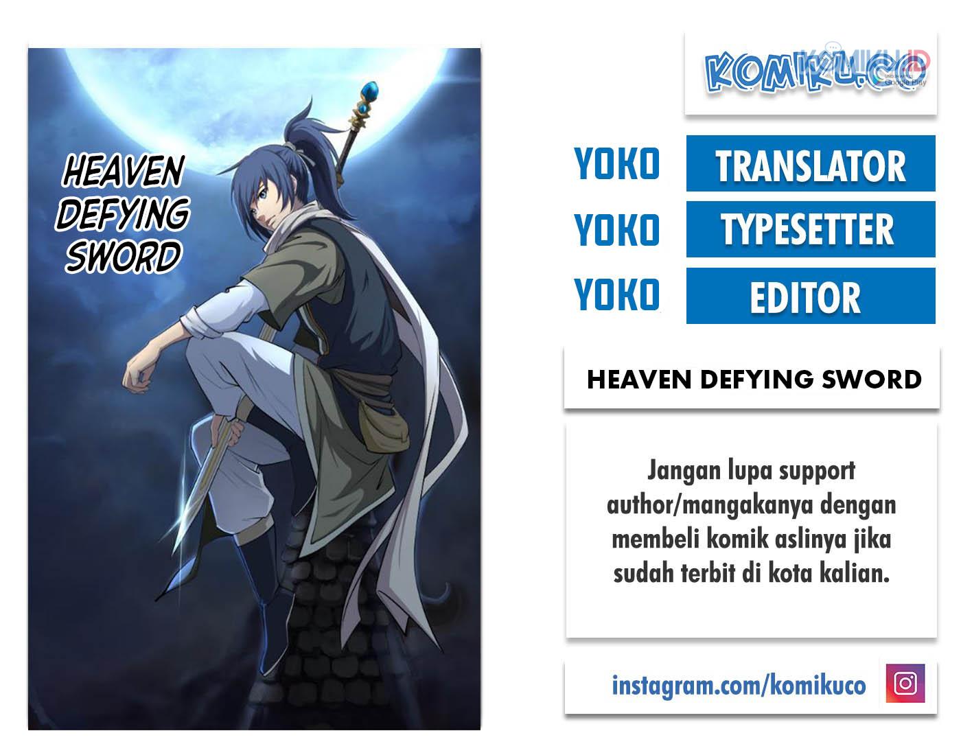 Baca Komik Heaven Defying Sword Chapter 111 Gambar 1