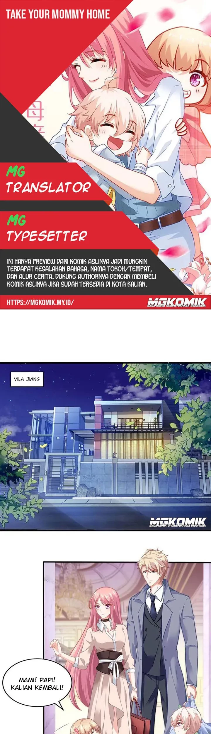 Baca Komik Take Your Mommy Home Chapter 165 Gambar 1