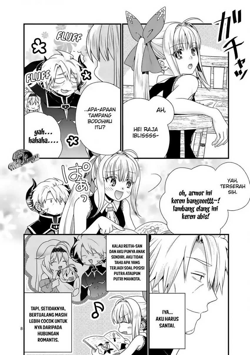 Maou desu Onna Yuusha no Hahaoya to Saikon Shita no de Onna Yuusha ga Giri no Musume ni Narimashita Chapter 38 Gambar 10