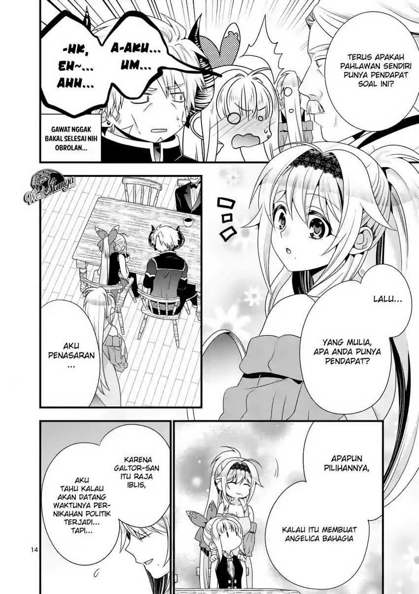 Maou desu Onna Yuusha no Hahaoya to Saikon Shita no de Onna Yuusha ga Giri no Musume ni Narimashita Chapter 38 Gambar 16