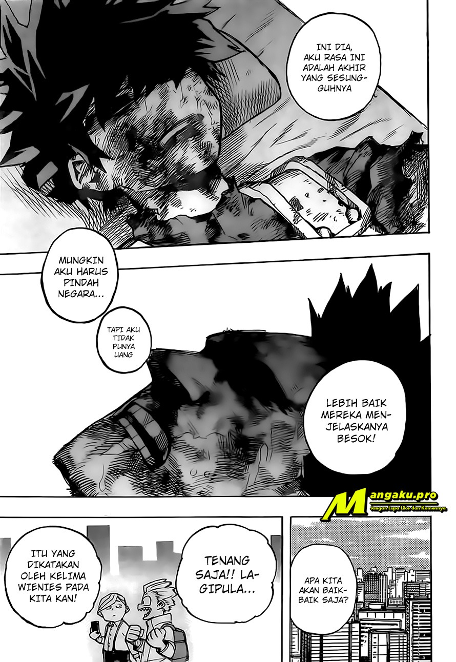 Boku no Hero Academia Chapter 296 Gambar 17