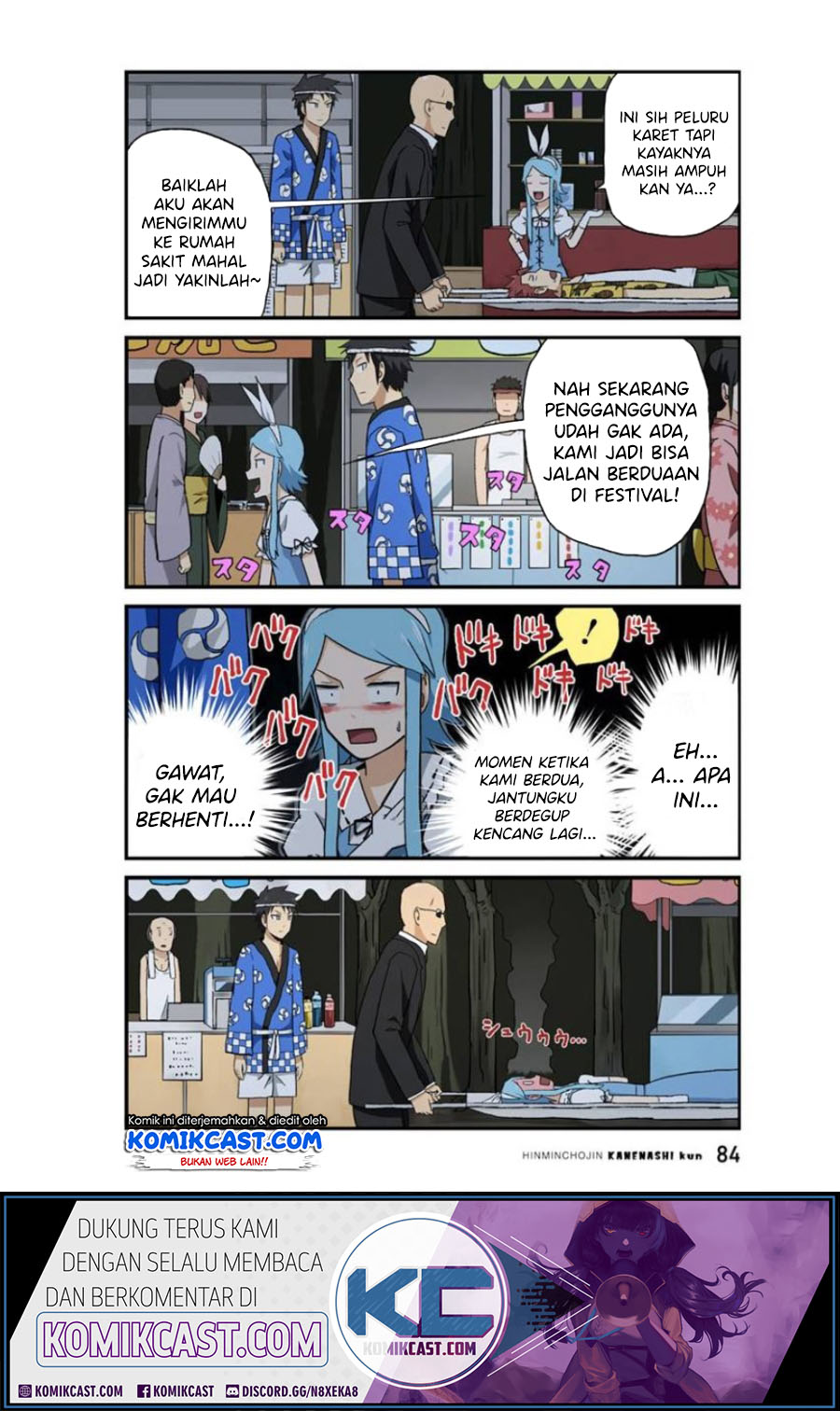 Hinmin Choujin Kanenashi-kun Chapter 20 Gambar 4