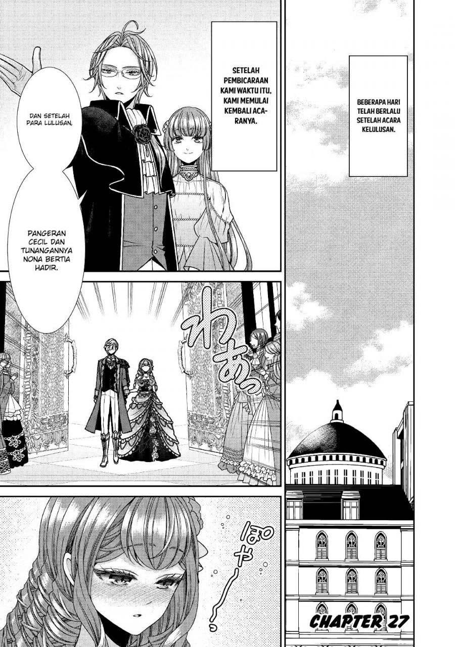 Baca Jishou Akuyaku Reijou na Konyakusha no Kansatsu Kiroku Chapter 27 Gambar 2