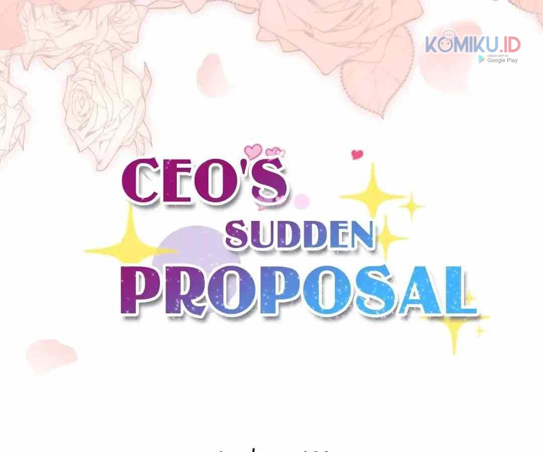 CEO’s Sudden Proposal