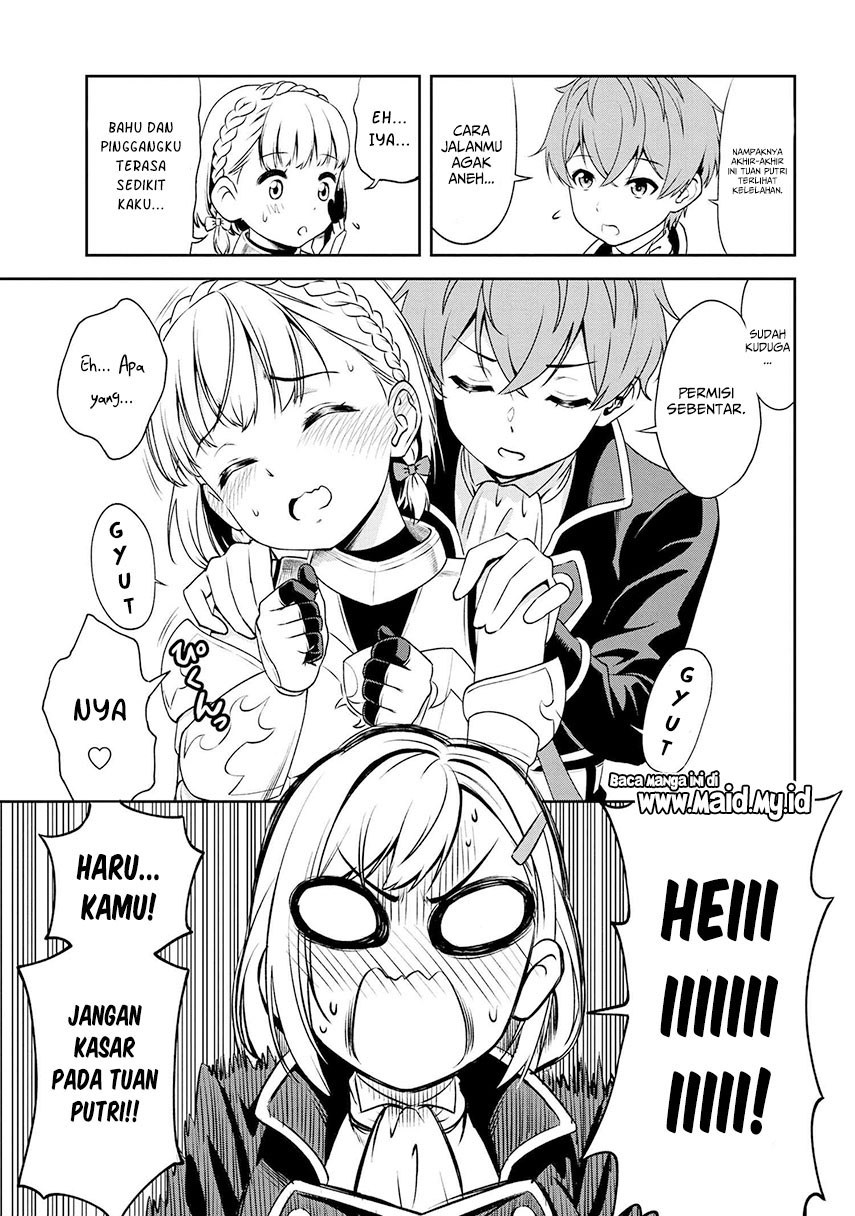 Toshiue elite onna kishi ga boku no mae de dake kawaii Chapter 06.2 Gambar 12