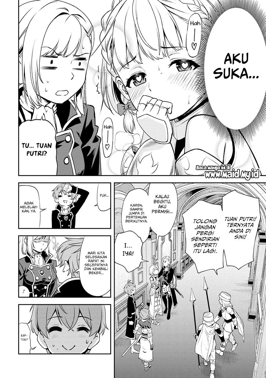 Toshiue elite onna kishi ga boku no mae de dake kawaii Chapter 06.2 Gambar 17