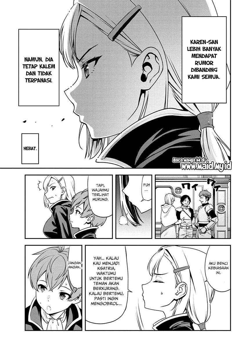 Toshiue elite onna kishi ga boku no mae de dake kawaii Chapter 06.1 Gambar 12