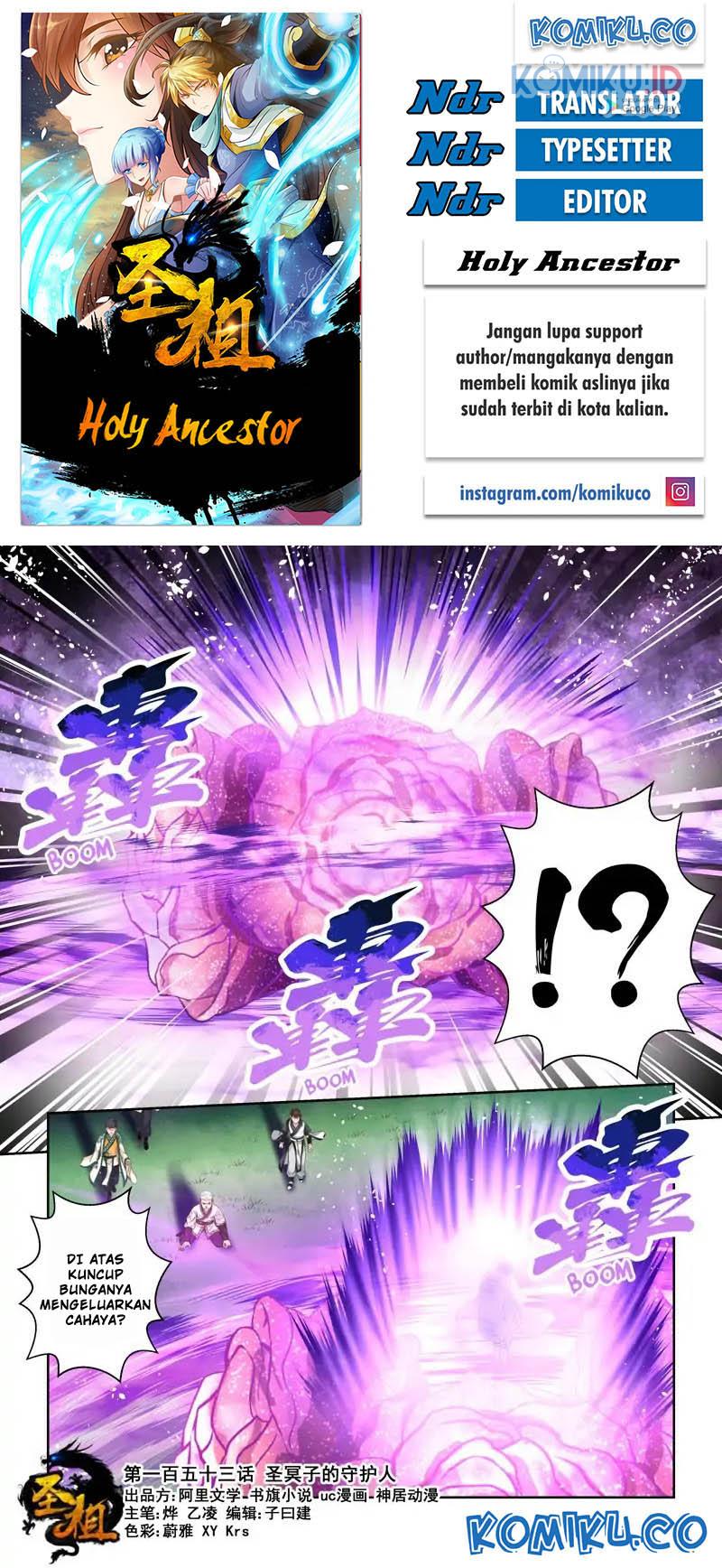 Baca Komik Holy Ancestor Chapter 153 Gambar 1