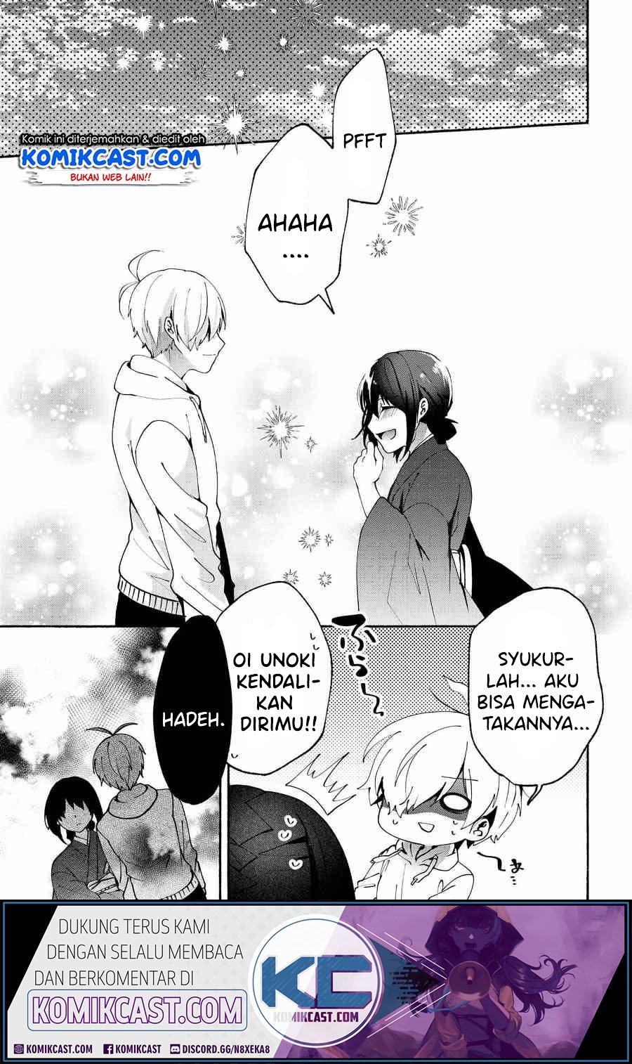 Baca  Pashiri na Boku to Koisuru Banchou-san Chapter 76 Gambar 2