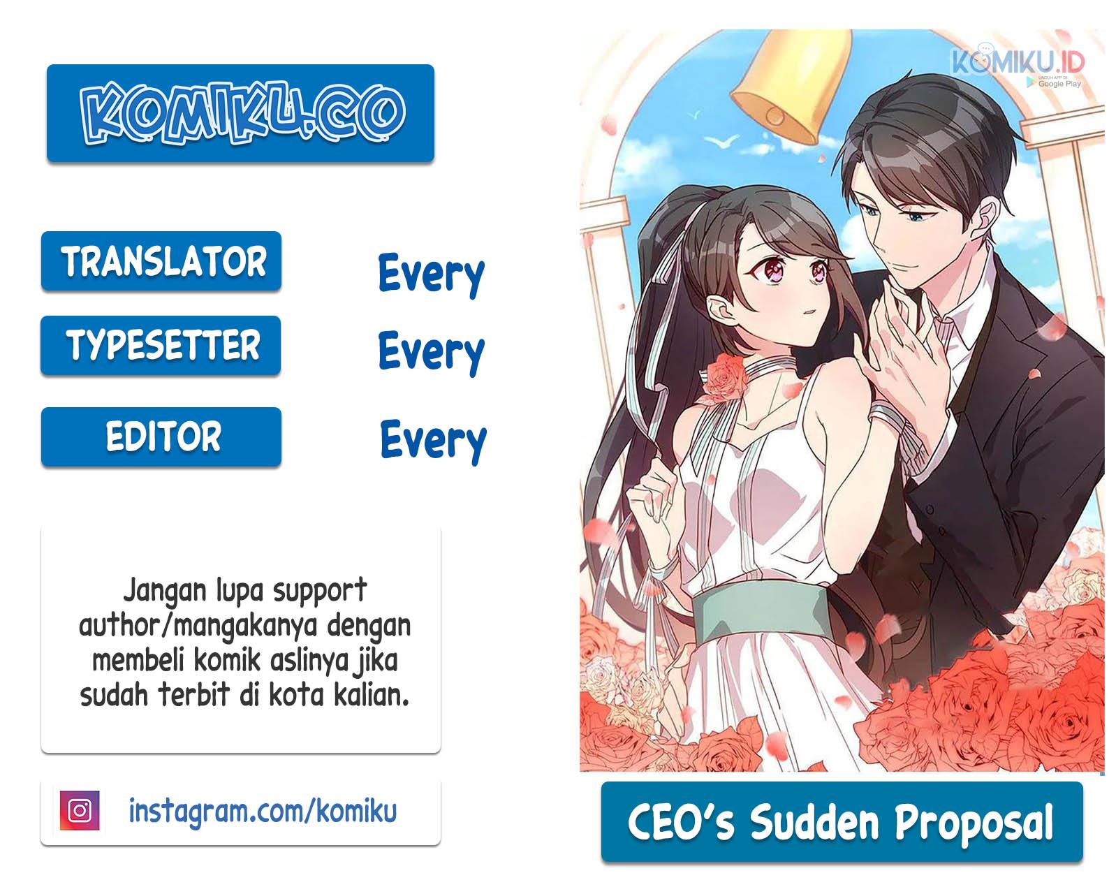 Baca Komik CEO’s Sudden Proposal Chapter 97 Gambar 1