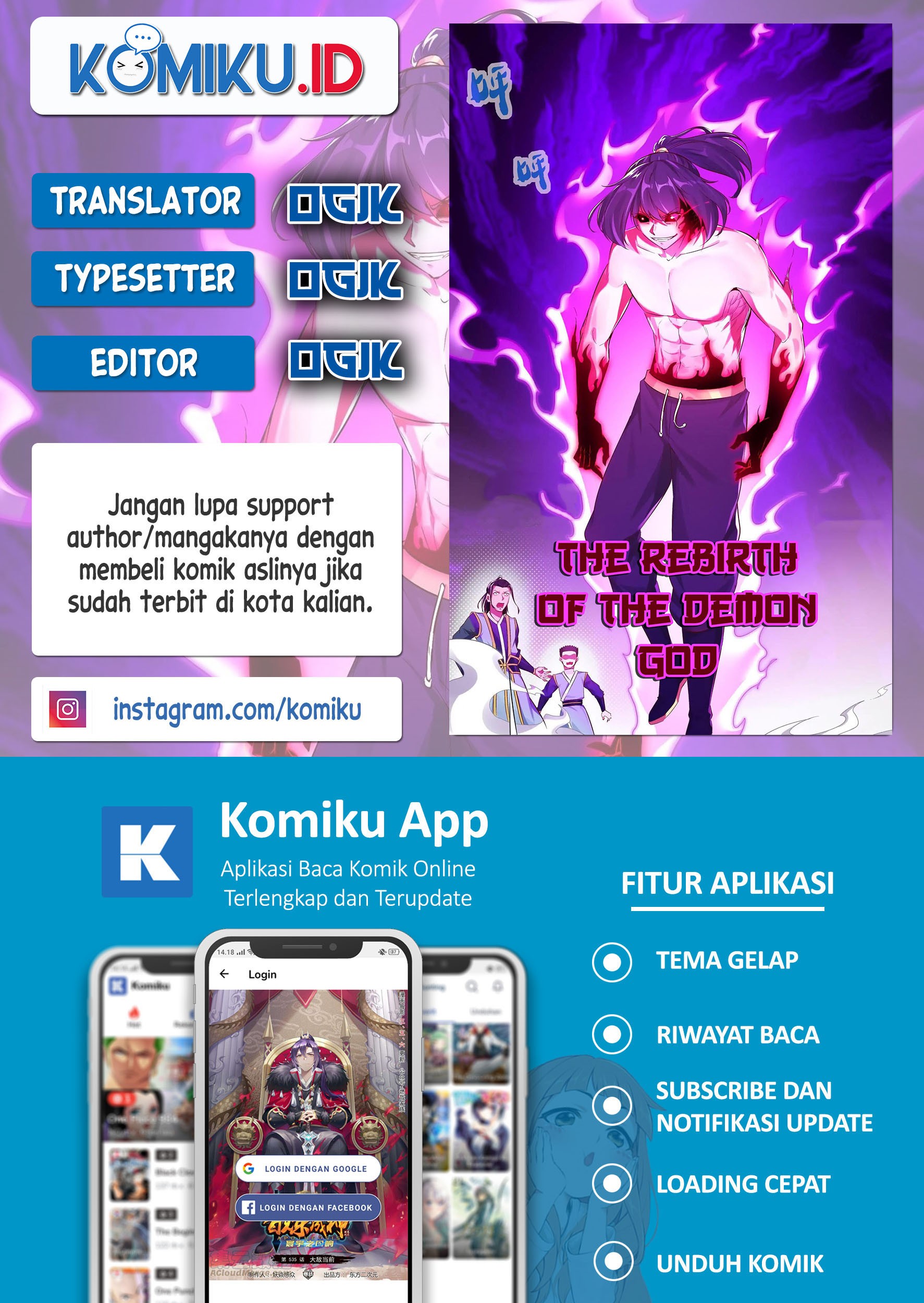 Baca Komik The Rebirth of the Demon God Chapter 57 Gambar 1