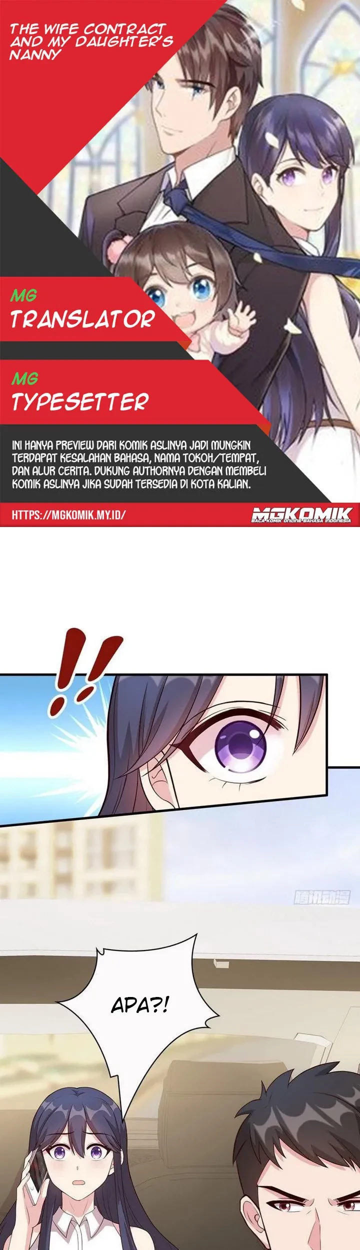Baca Komik The Wife Contract and My Daughter’s Nanny Chapter 27 Gambar 1