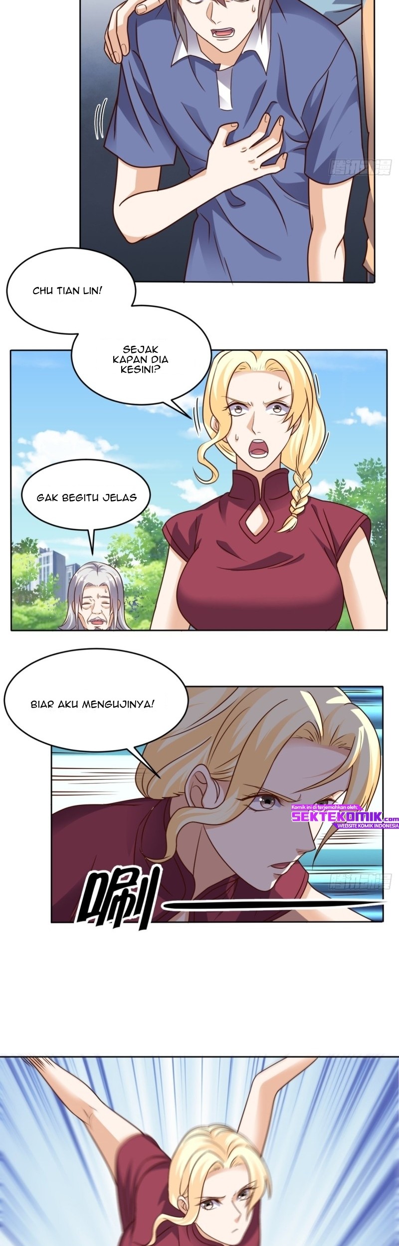 Super WeChat Chapter 81 Gambar 12