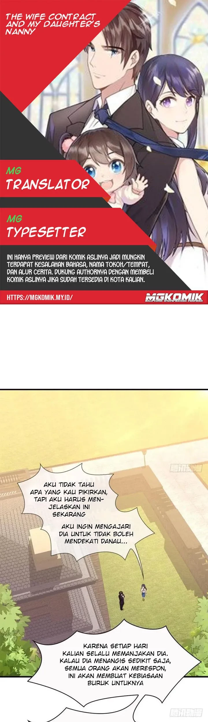 Baca Komik The Wife Contract and My Daughter’s Nanny Chapter 30 Gambar 1