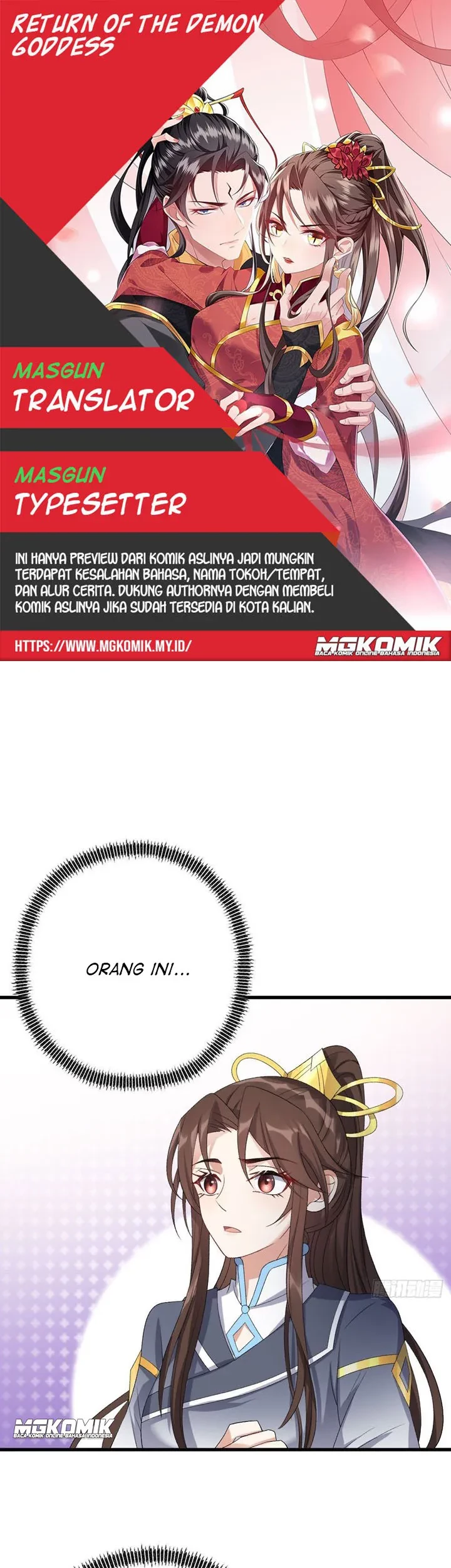 Baca Komik Return The Demon Goddess Chapter 21 Gambar 1