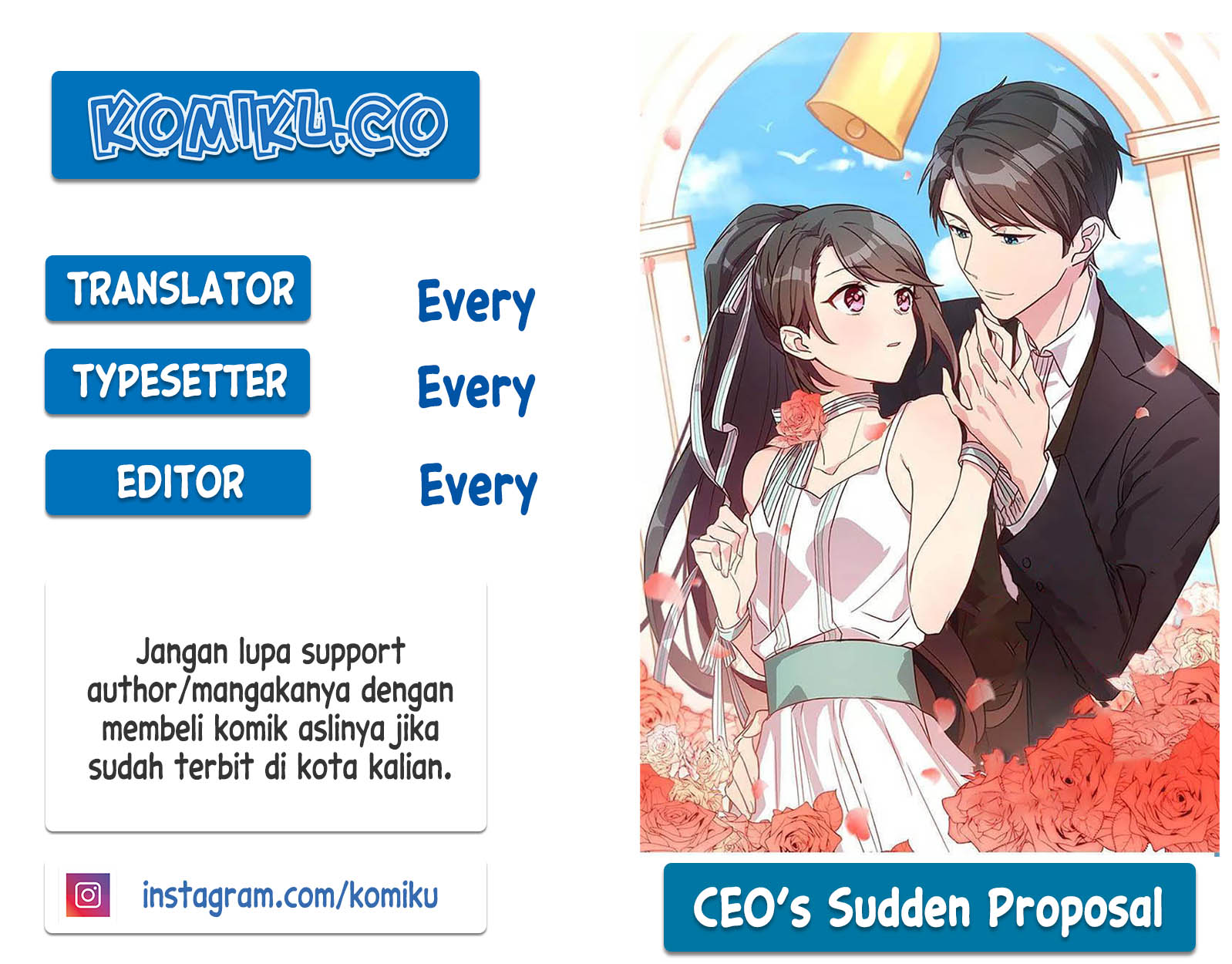 CEO’s Sudden Proposal Chapter 101 1