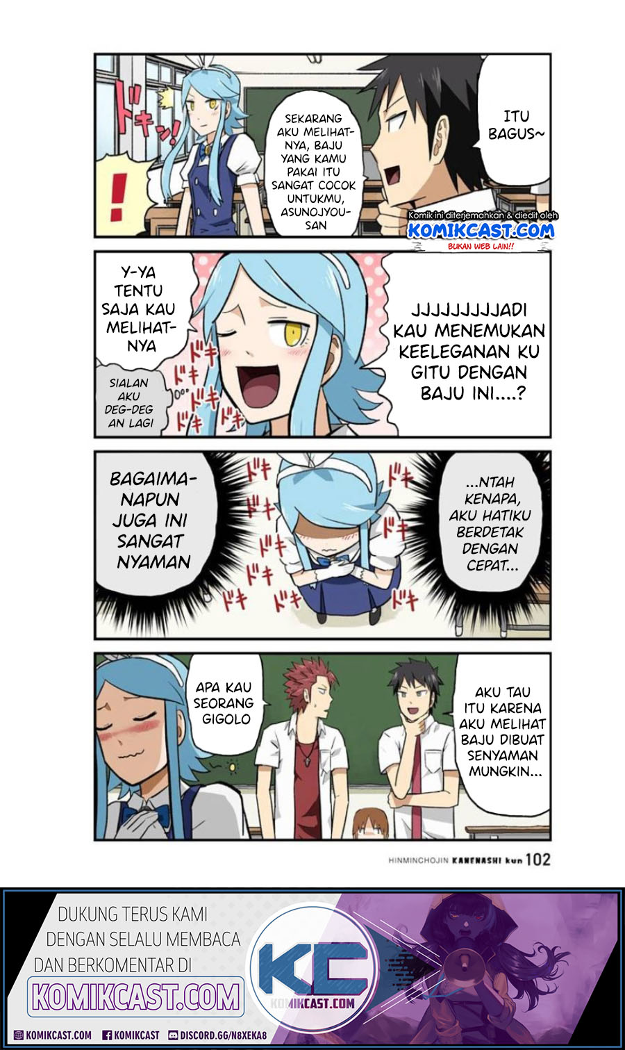 Hinmin Choujin Kanenashi-kun Chapter 21 Gambar 12