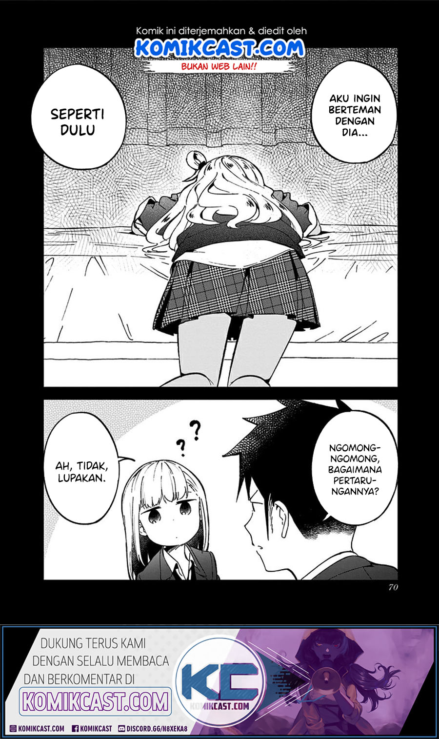 Aharen-san wa Hakarenai Chapter 71 Gambar 17