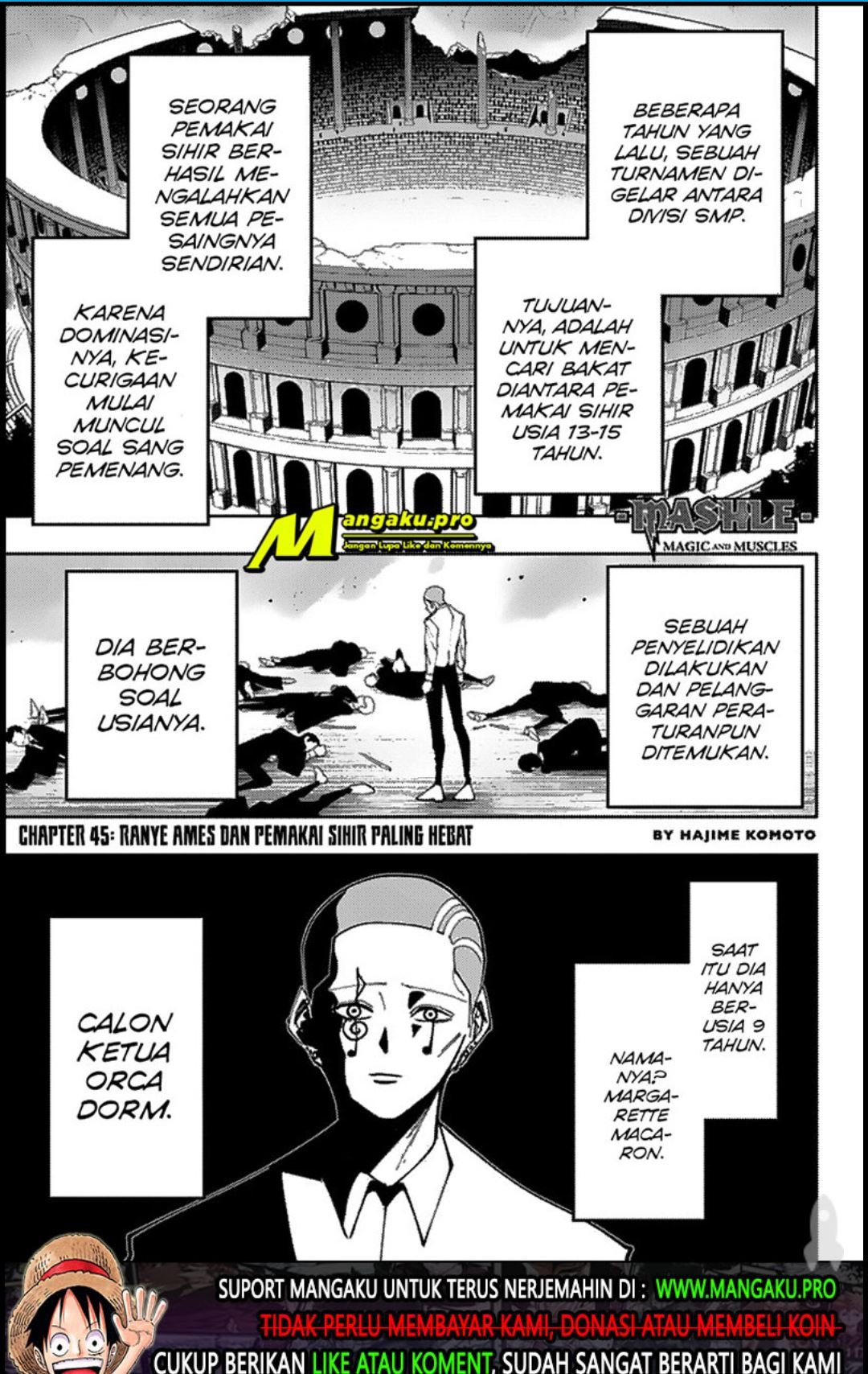 Baca Mashle: Magic and Muscles Chapter 45 Gambar 2