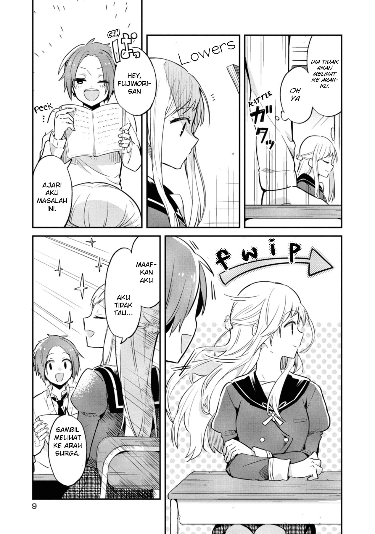 Kimi no Yokogao shika Mirenai Chapter 01 Gambar 12