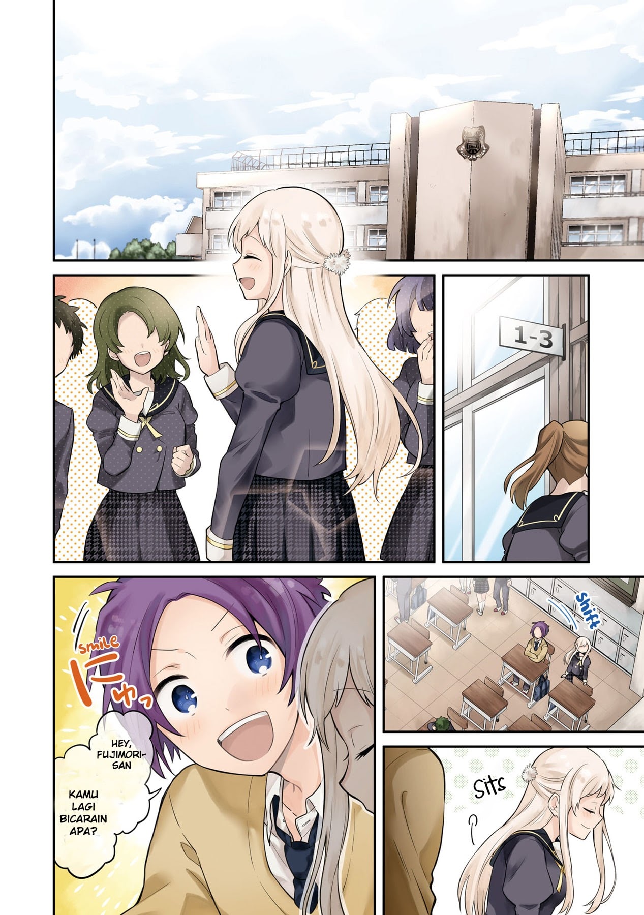 Kimi no Yokogao shika Mirenai Chapter 01 Gambar 7