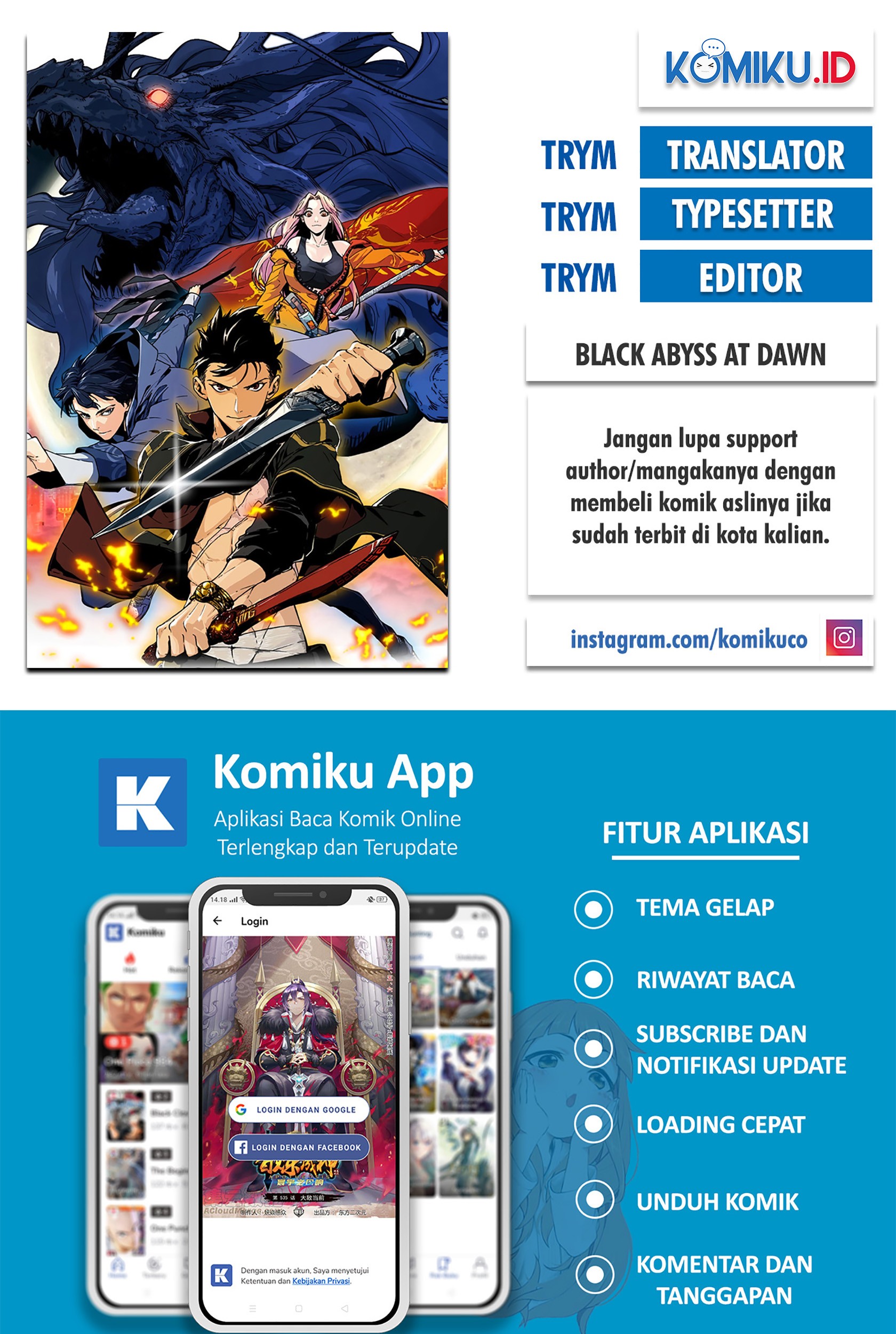 Baca Komik Black Abyss at Dawn Chapter 16 Gambar 1