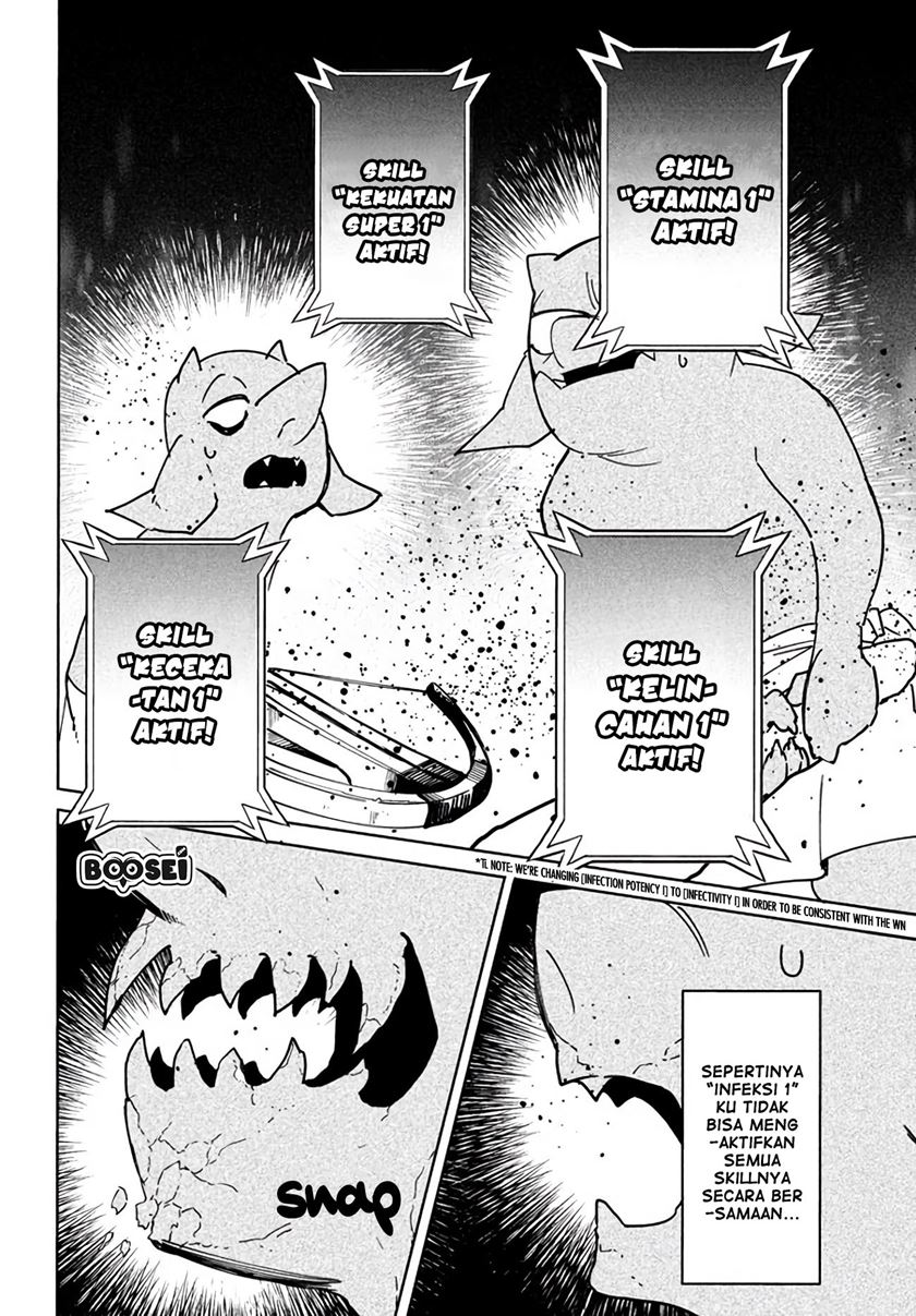 Virus Tensei kara Isekai Kansen Monogatari Chapter 04.2 Gambar 13