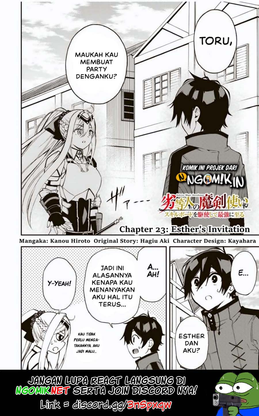 Baca  The Reincarnated Inferior Magic Swordsman Chapter 23 Gambar 2