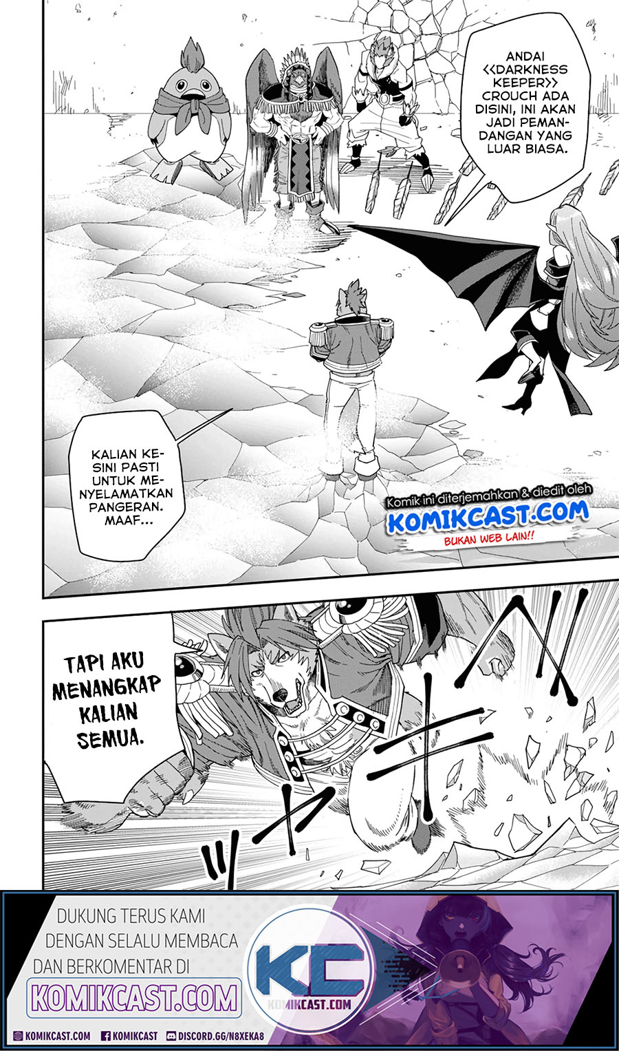 Konjiki no Moji Tsukai: Yuusha Yonin ni Makikomareta Unique Cheat Chapter 67 Gambar 24