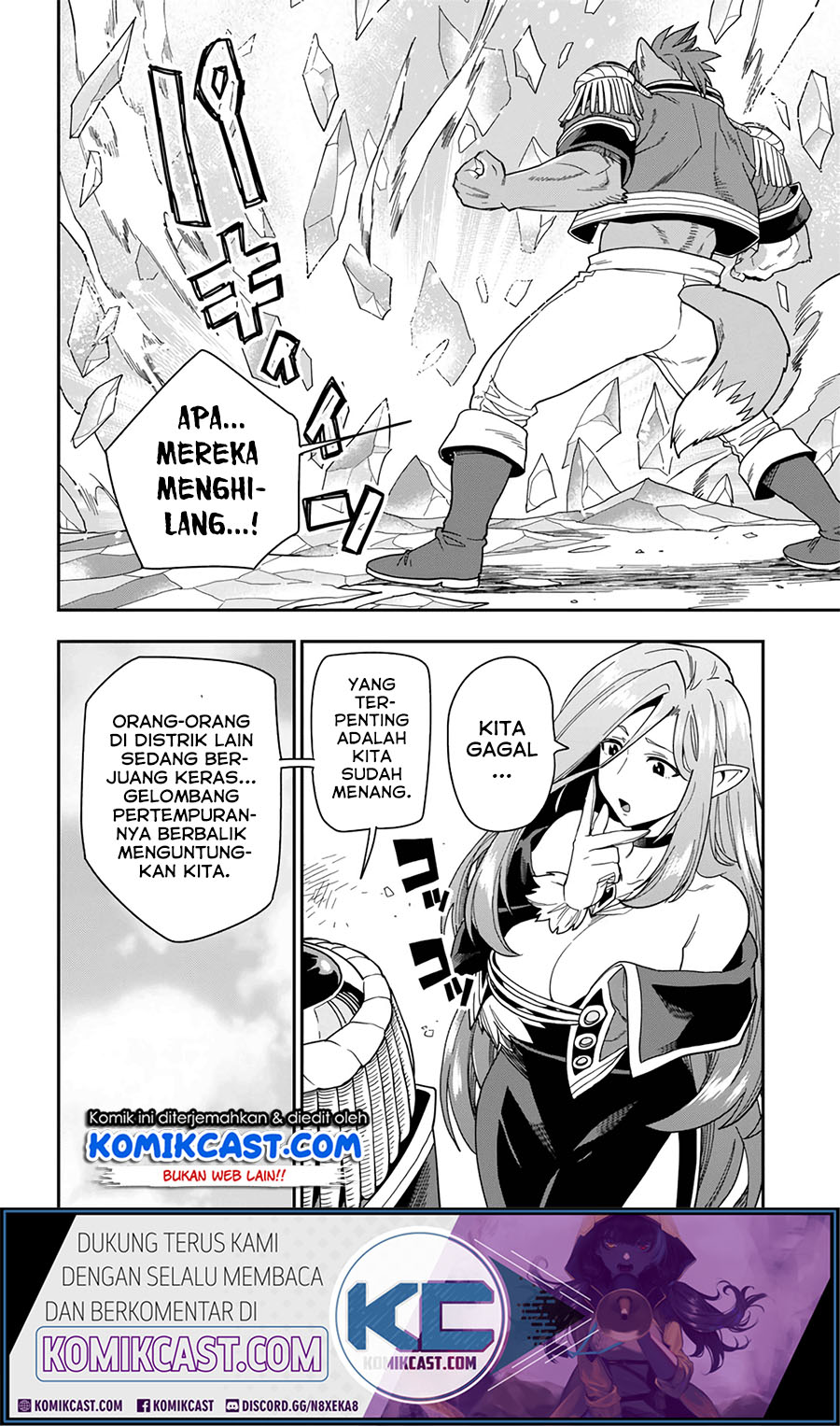 Konjiki no Moji Tsukai: Yuusha Yonin ni Makikomareta Unique Cheat Chapter 67 Gambar 26