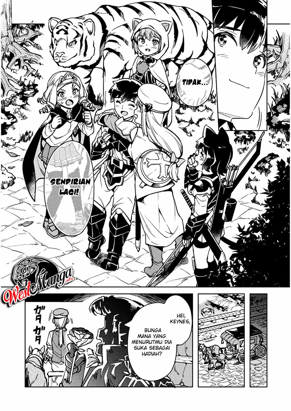 NEET dakedo Hello Work ni Ittara Isekai ni Tsuretekareta Chapter 31 Gambar 45