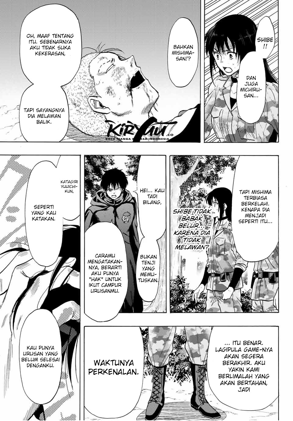 Tomodachi Game Chapter 83 Gambar 35