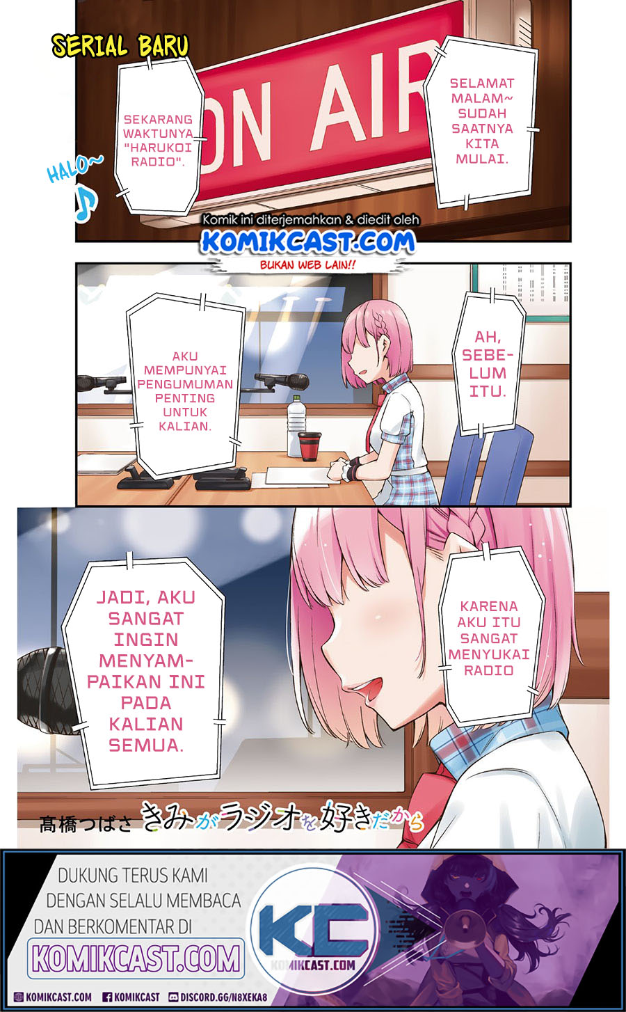 Baca Komik Kimi ga Radio wo Suki dakara Chapter 01 Gambar 1