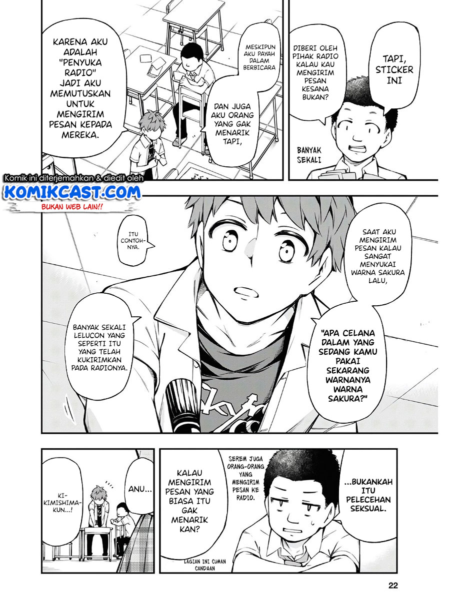 Kimi ga Radio wo Suki dakara Chapter 01 Gambar 6