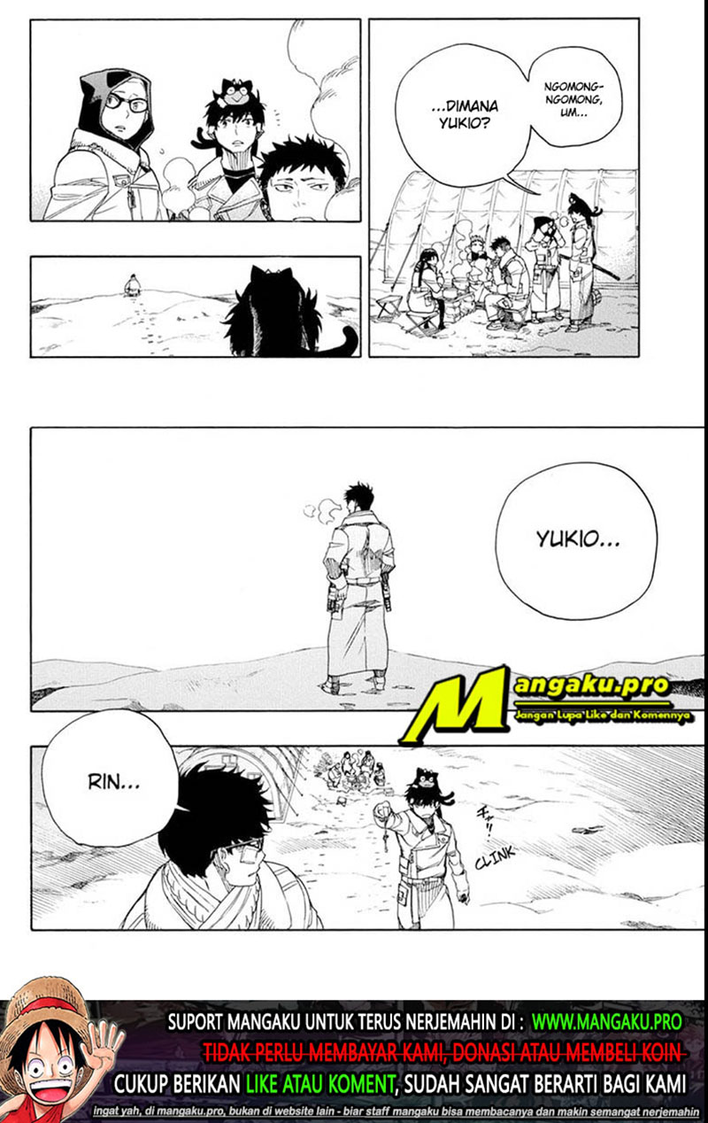 Ao no Exorcist Chapter 128 Gambar 17