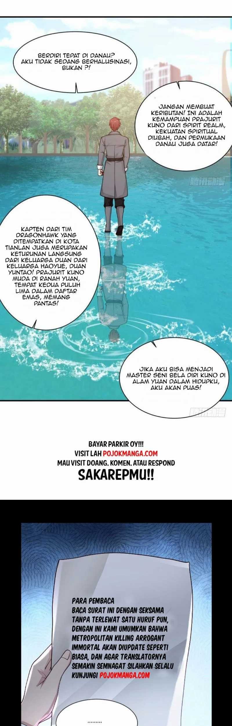 Metropolitan Killing Arrogant Immortal Chapter 35 Gambar 16