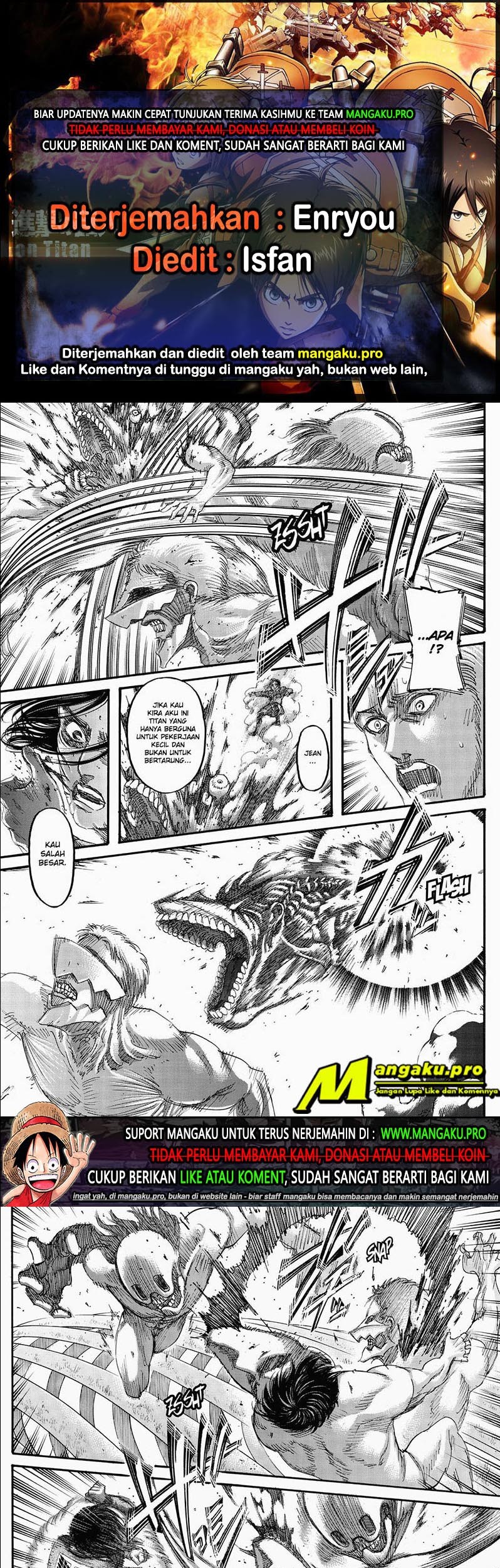 Baca Komik Shingeki no Kyojin Chapter 136.2 Gambar 1
