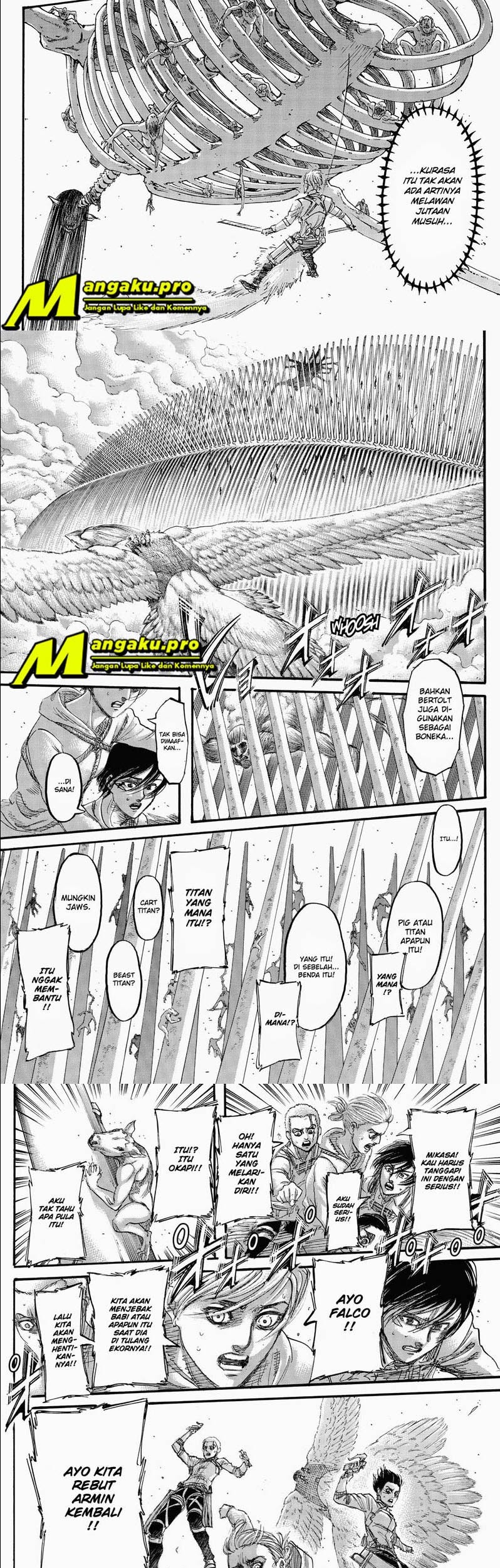 Shingeki no Kyojin Chapter 136.2 Gambar 3