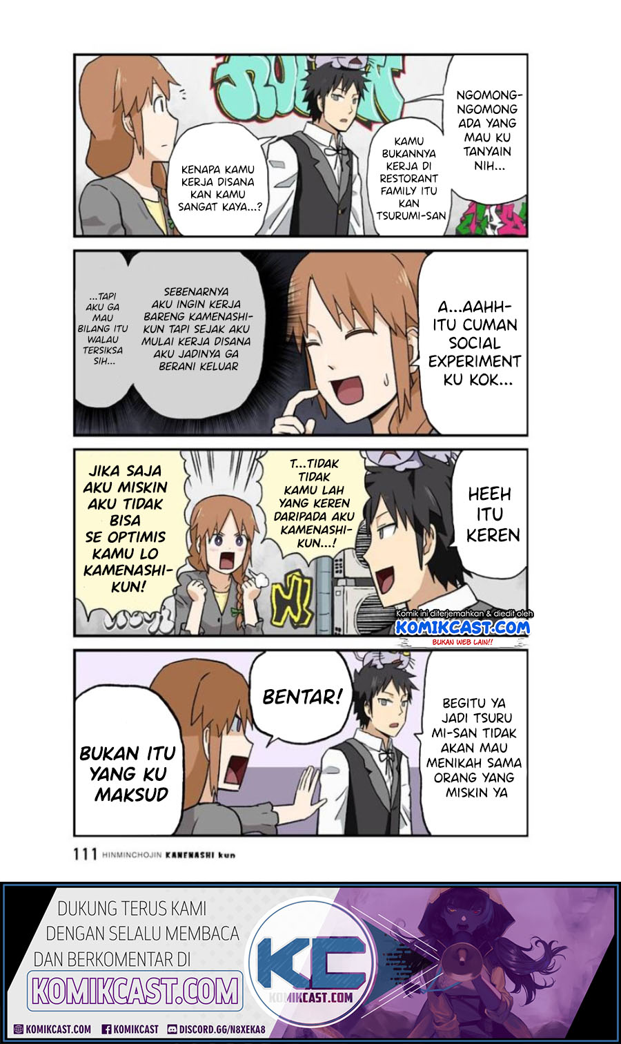 Hinmin Choujin Kanenashi-kun Chapter 22 Gambar 9
