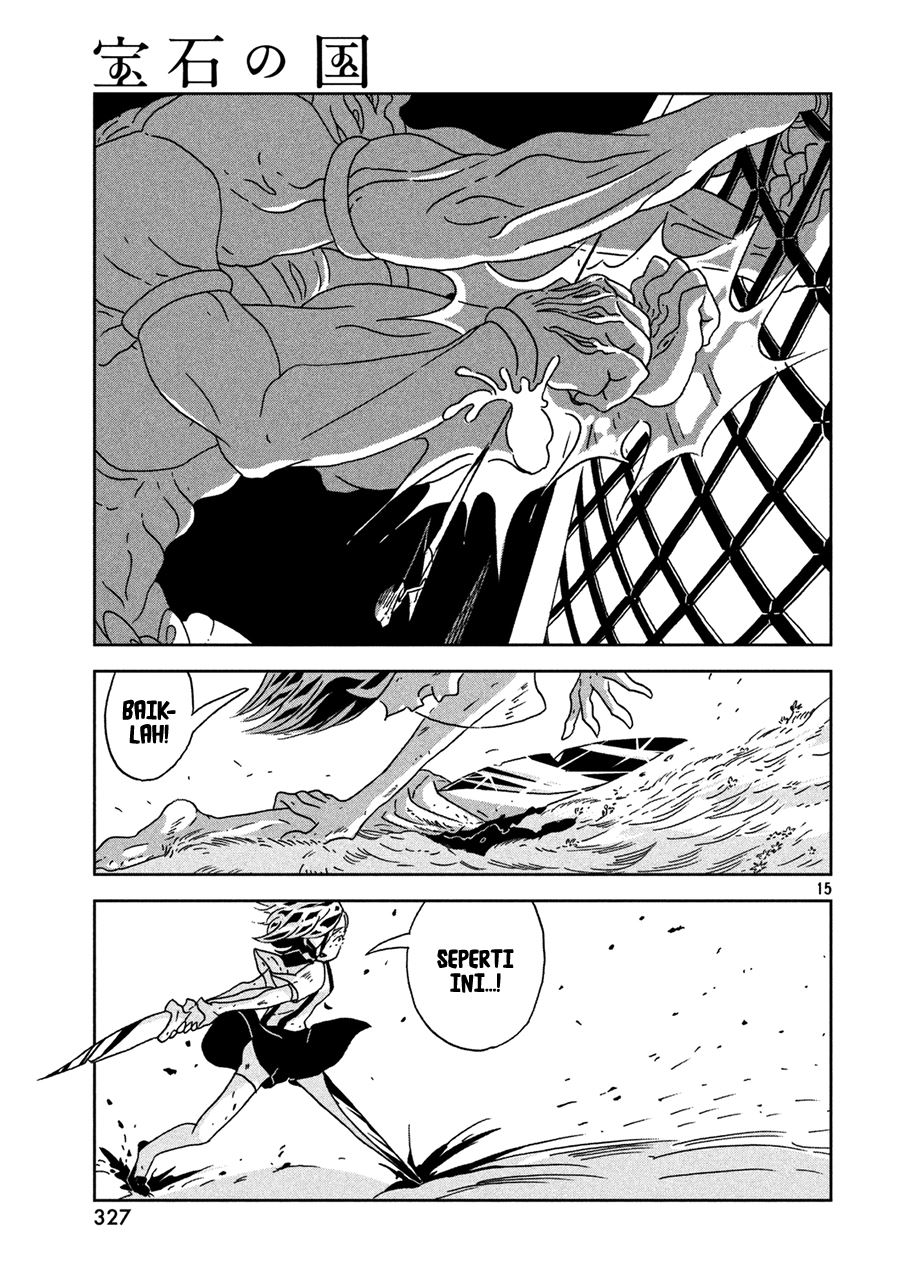 Houseki no Kuni Chapter 25 Gambar 17