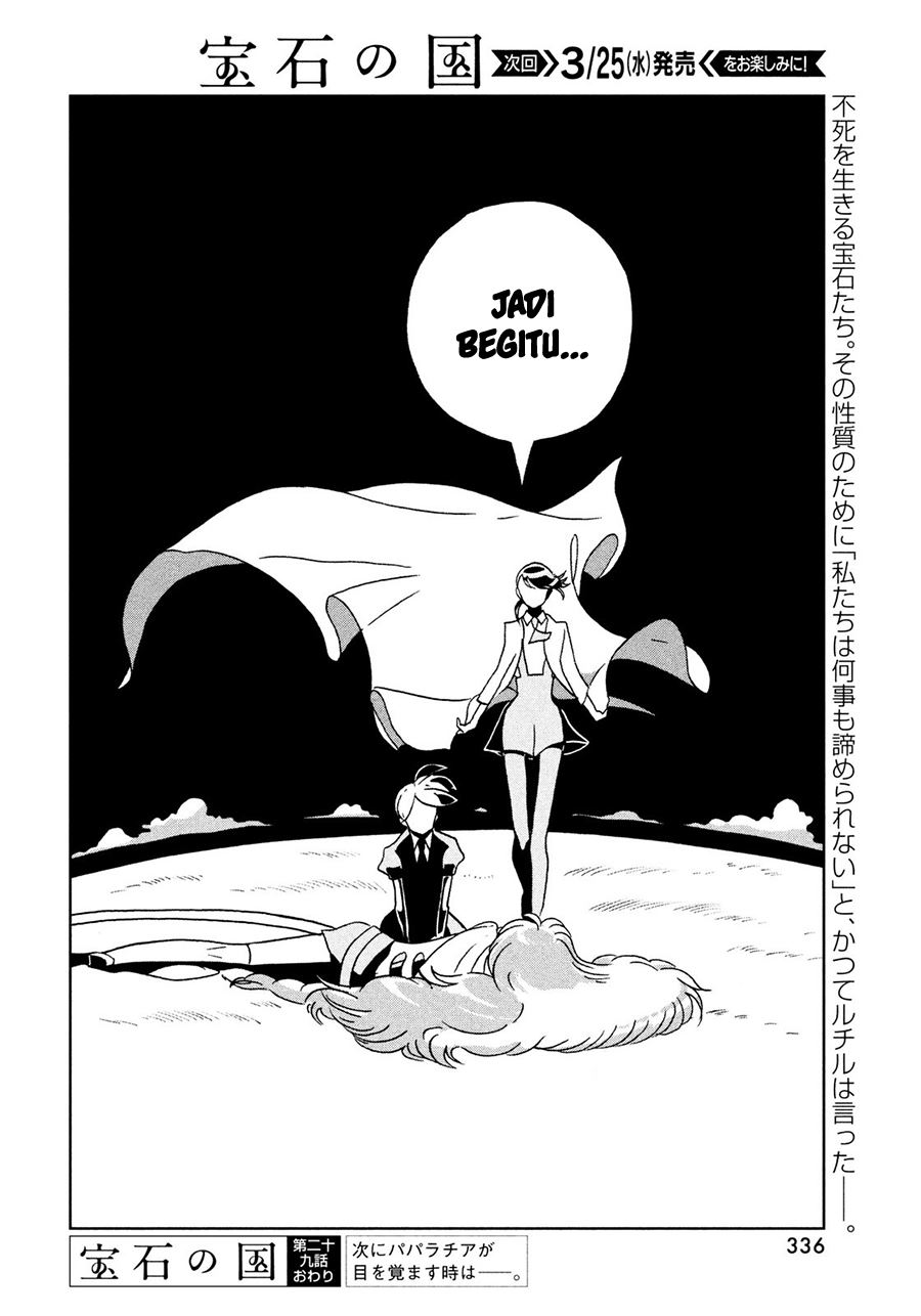 Houseki no Kuni Chapter 29 Gambar 27