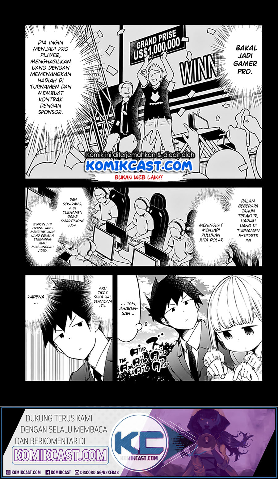 Aharen-san wa Hakarenai Chapter 73 Gambar 3