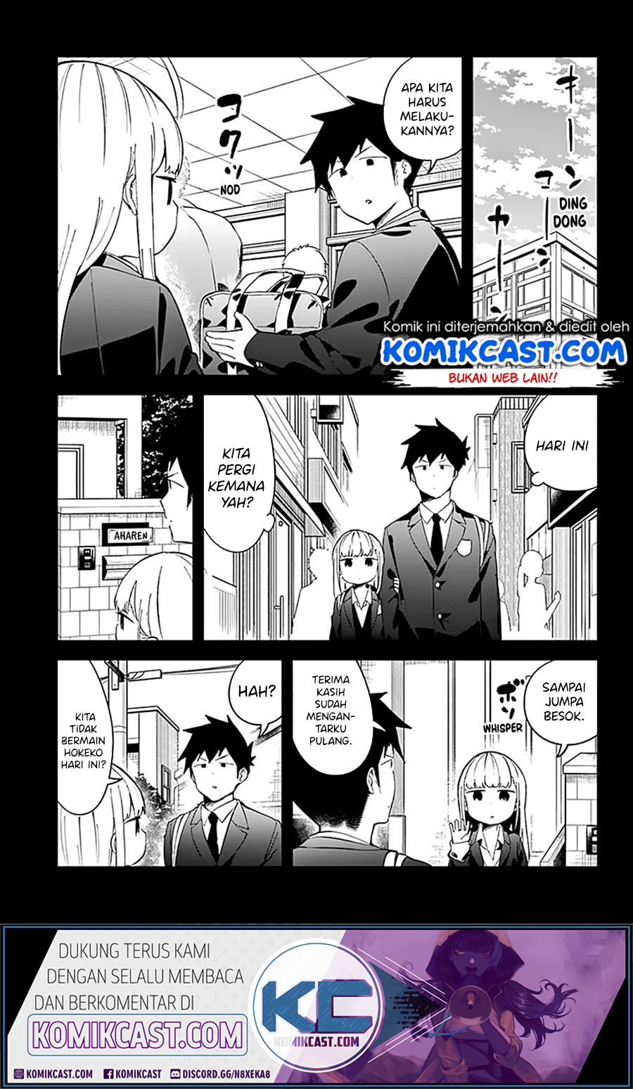 Aharen-san wa Hakarenai Chapter 73 Gambar 9