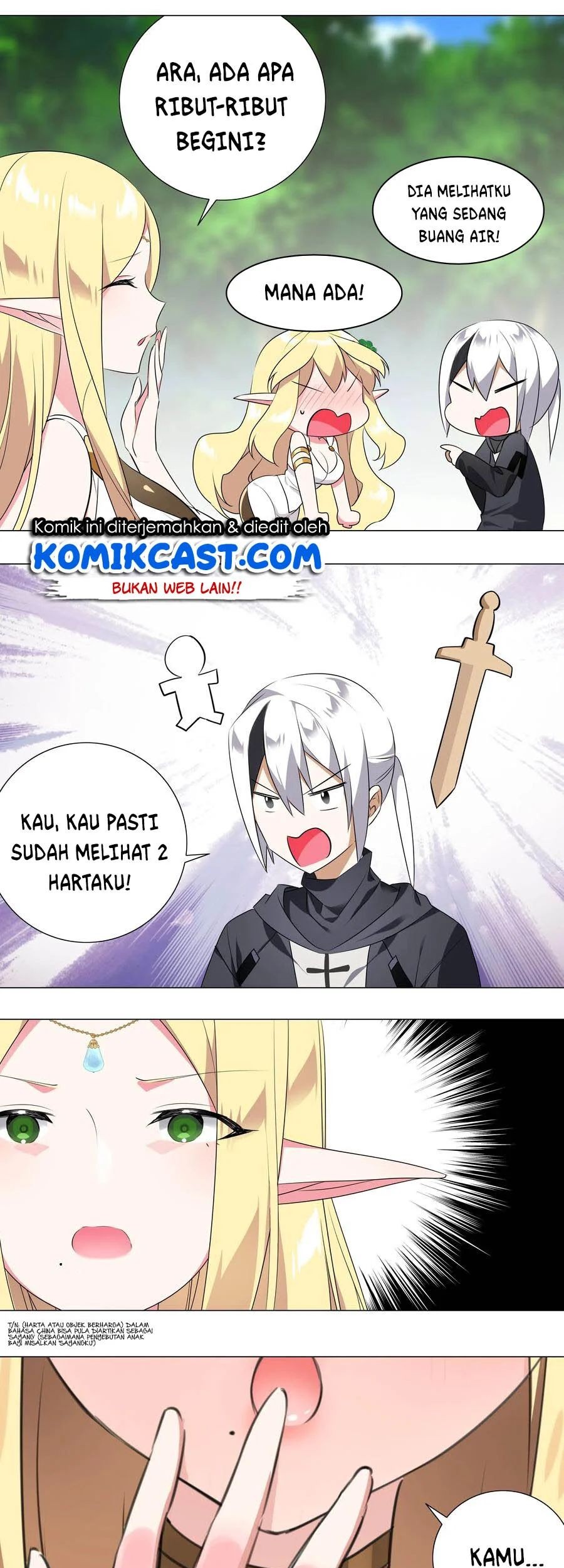 My Harem Grew So Large, I Was Forced to Ascend Chapter 04 Gambar 8