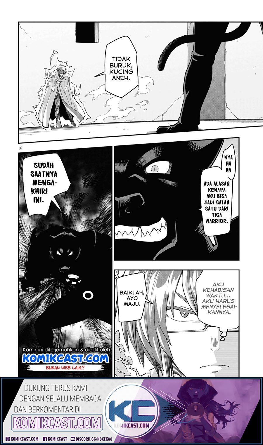 Konjiki no Moji Tsukai: Yuusha Yonin ni Makikomareta Unique Cheat Chapter 68 Gambar 17