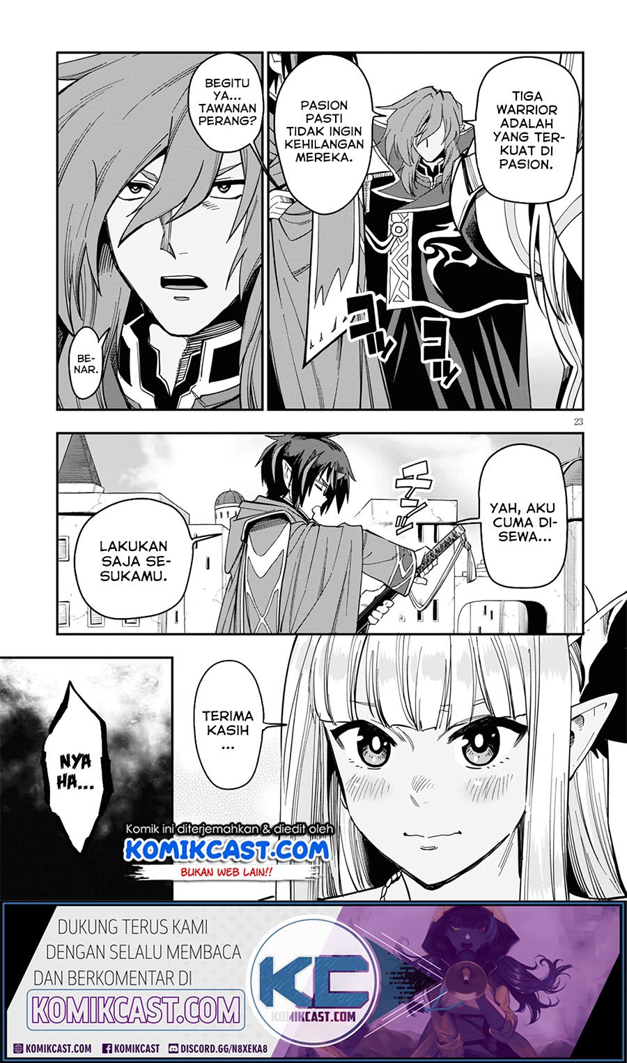 Konjiki no Moji Tsukai: Yuusha Yonin ni Makikomareta Unique Cheat Chapter 68 Gambar 24