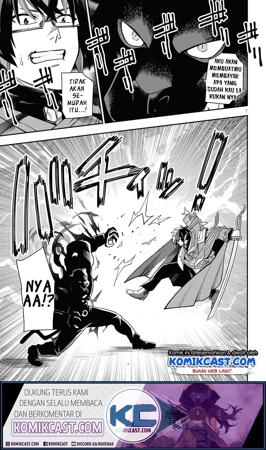 Konjiki no Moji Tsukai: Yuusha Yonin ni Makikomareta Unique Cheat Chapter 68 Gambar 8