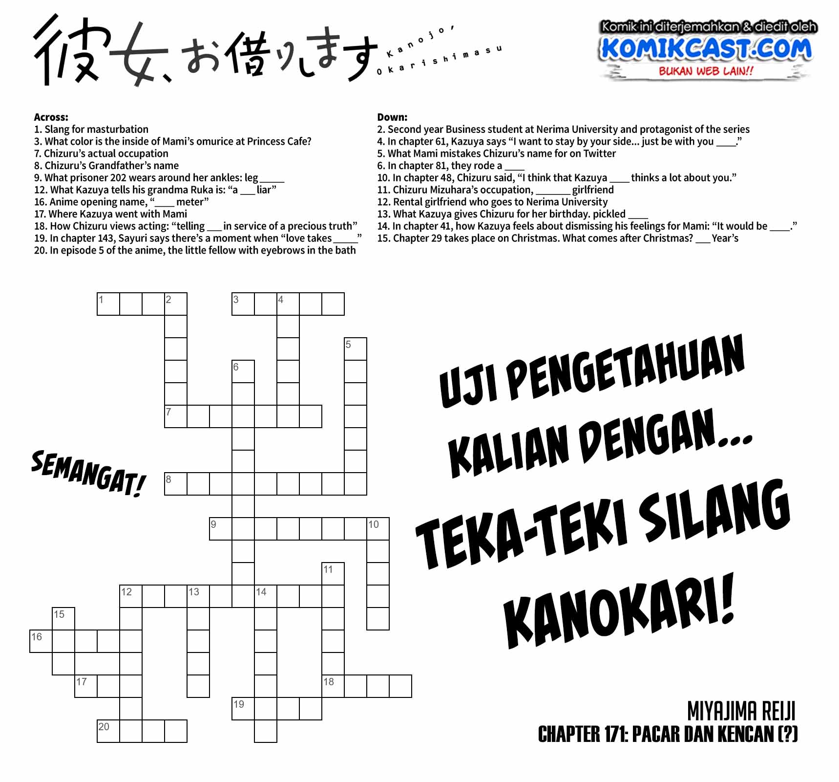 Baca Kanojo Okarishimasu Chapter 171 Gambar 2