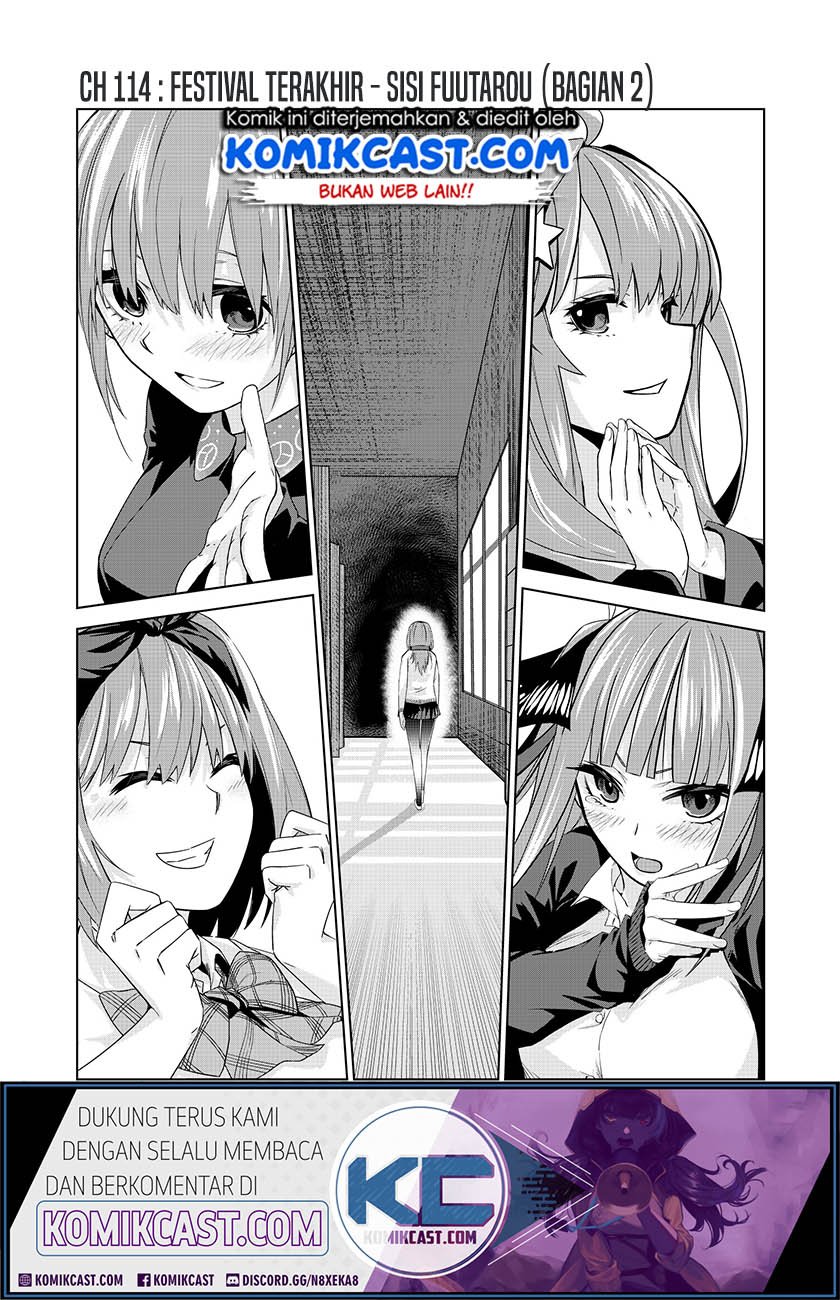 Baca Go-toubun no Hanayome Chapter 123.1 Gambar 2